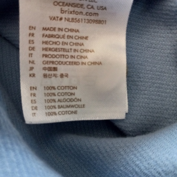 Brixton Corduroy Overshirt - Women's- SZ XL - Picture 3 of 5